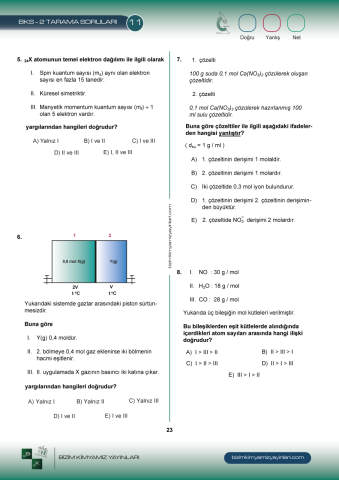 BKS-2 Kitabı ( AYT 1. Kitap )