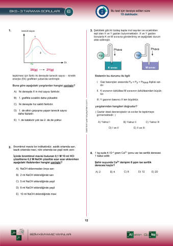 BKS-3 Kitabı ( AYT 2. Kitap )