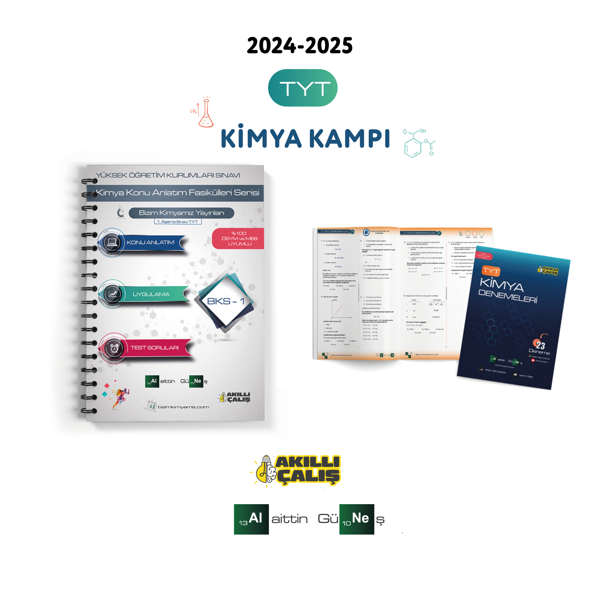 TYT Kimya Kampı Serisi Seti 2025 (BKS - 1)